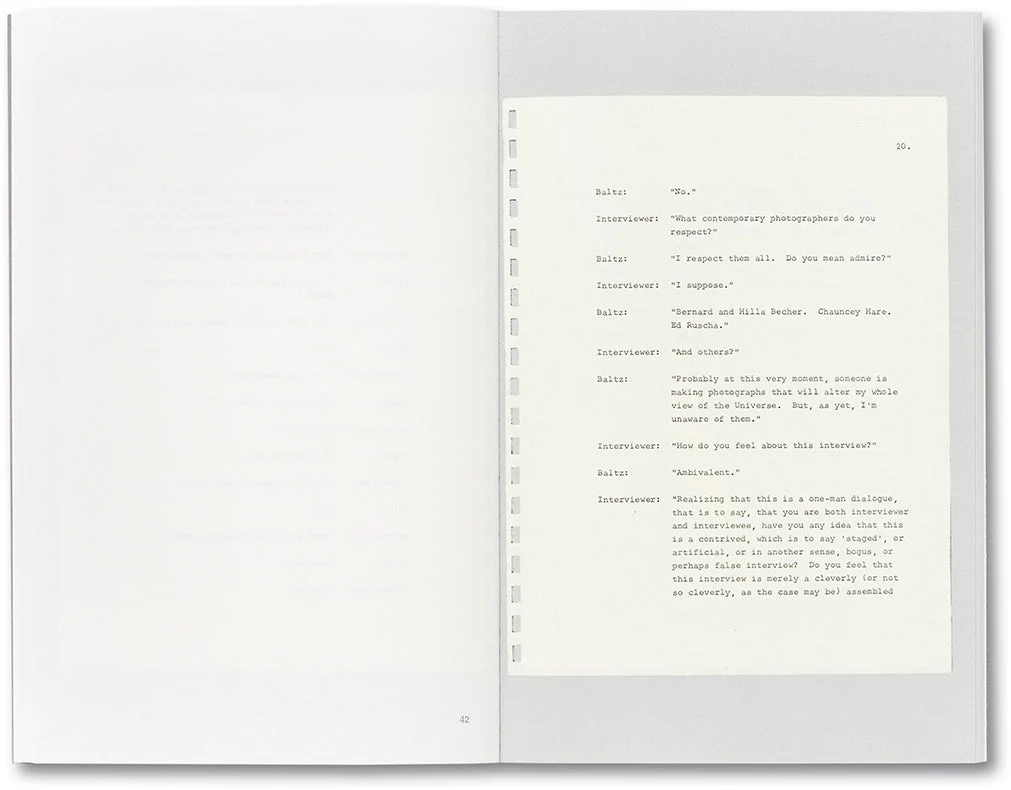 An Interview with Lewis Baltz - Image 8