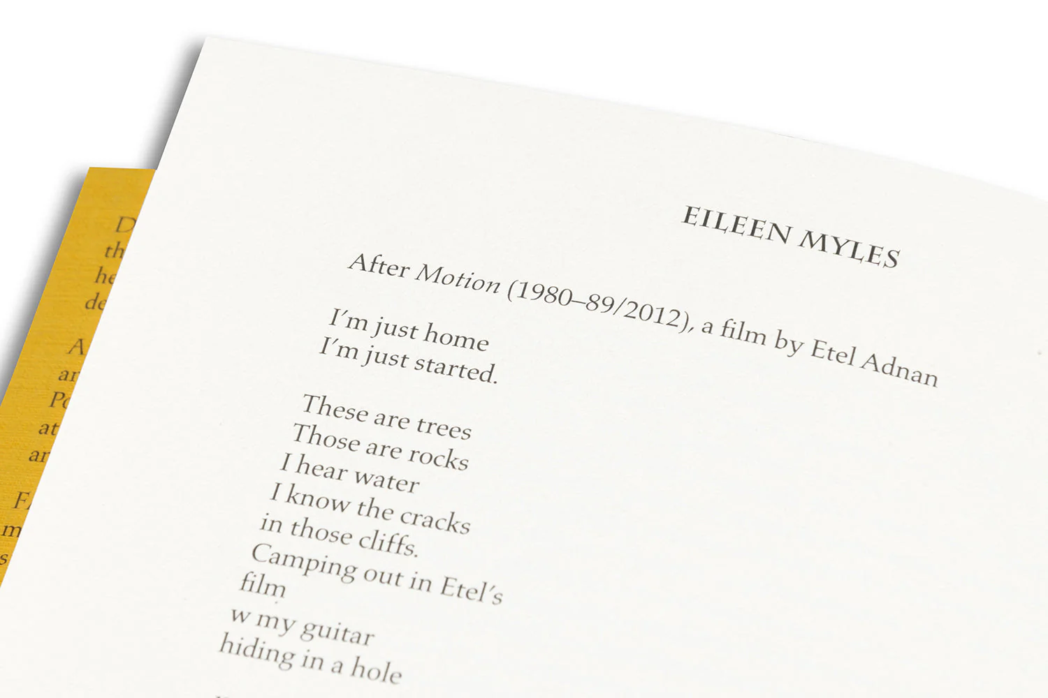 My Center is Not in the Solar System: Tributes to Etel Adnan - Image 17